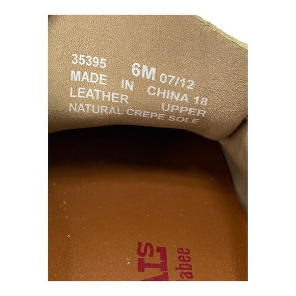 PB10 Clarks Original Suede Wallabee Natural Crepe Soles Women's 6M - Picture 8 of 8